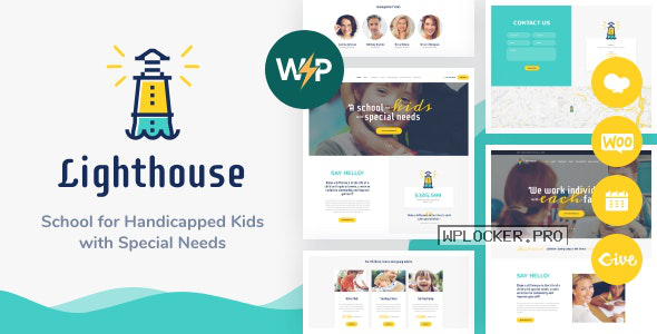 Lighthouse v1.2.2 – School for Handicapped Kids with Special Needs WordPress Theme