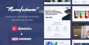 Manufacturer v1.3.2 – Factory and Industrial WordPress Theme