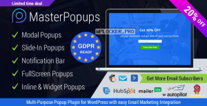 Master Popups v3.6.4 – Popup Plugin for Lead Generation