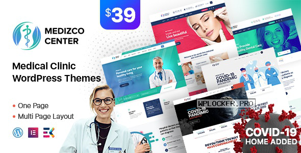 Medizco v2.2 – Medical Health & Dental Care Clinic WordPress Theme