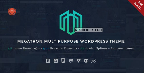 Megatron v3.5 – Responsive MultiPurpose WordPress Theme