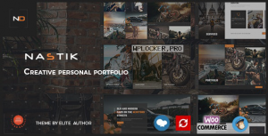 Nastik v3.3 – Creative Portfolio WordPress Theme