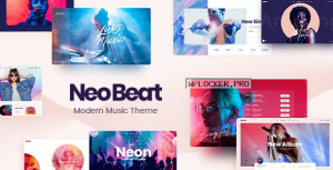 NeoBeat v1.2 – Music WordPress Theme