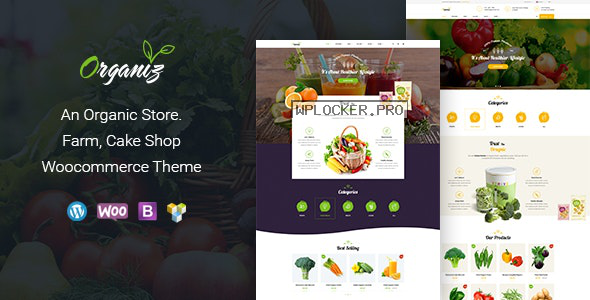 Organiz v1.9 – An Organic Store WooCommerce Theme