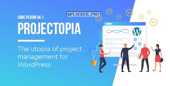 Projectopia v4.3.10 – WordPress Project Management Plugin