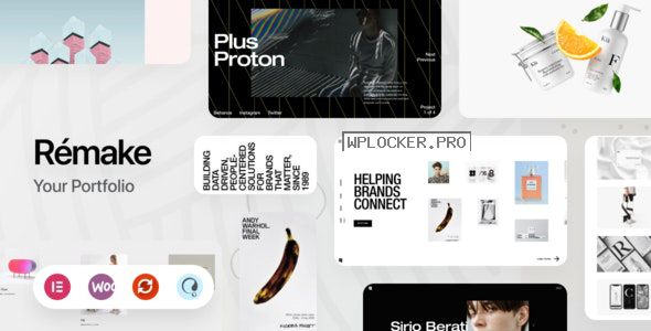 Remake v1.0.5 – Minimalist Portfolio Theme