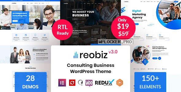 Reobiz v3.0 – Consulting Business WordPress Theme