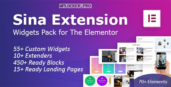 SEFE v1.6.4 – Sina Extension for Elementor