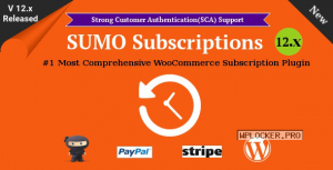 SUMO Subscriptions v12.3 – WooCommerce Subscription System