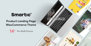 Smartic 1.3.0 – Product Landing Page WooCommerce Theme