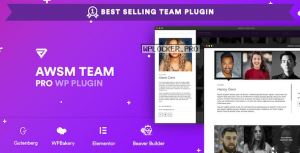 The Team Pro v1.9.0 – Team Showcase WordPress Plugin