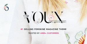 The Voux v6.6.5.4 – A Comprehensive Magazine Theme