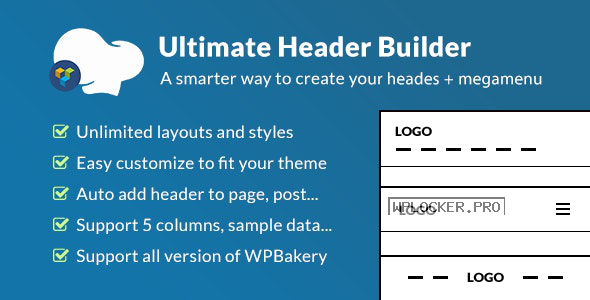 Ultimate Header Builder v1.6.6 – Addon WPBakery Page Builder