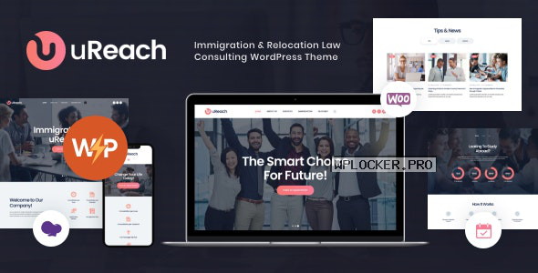 uReach v1.1.3 – Immigration & Relocation Law Consulting WordPress Theme