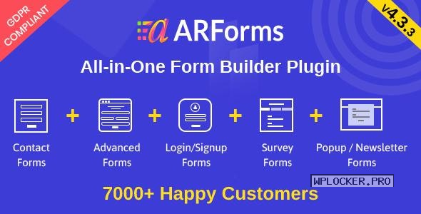 ARForms v4.3.3 – WordPress Form Builder Plugin