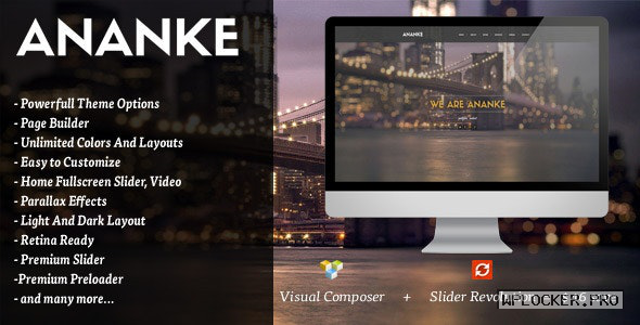 Ananke v3.8.6 – One Page Parallax WordPress Theme
