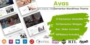 Avas v6.1.26 – Multi-Purpose WordPress Theme