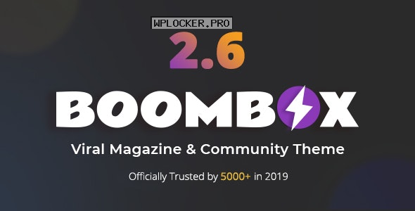 BoomBox v2.7.3 – Viral Magazine WordPress Theme
