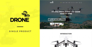 Drone v1.26 – Single Product WordPress Theme