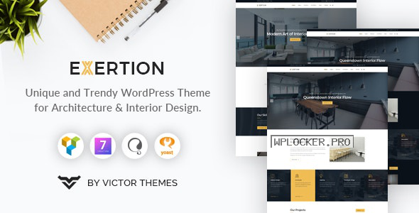 Exertion v1.3 – Architecture & Interior Design WordPress Theme