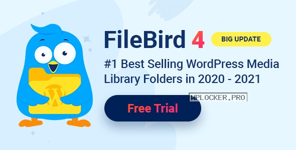 FileBird v4.4 – WordPress Media Library Folders