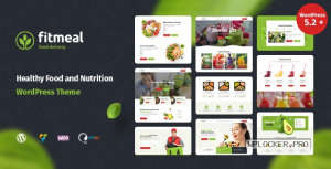 Fitmeal v1.2.5 – Organic Food Delivery and Healthy Nutrition WordPress Theme