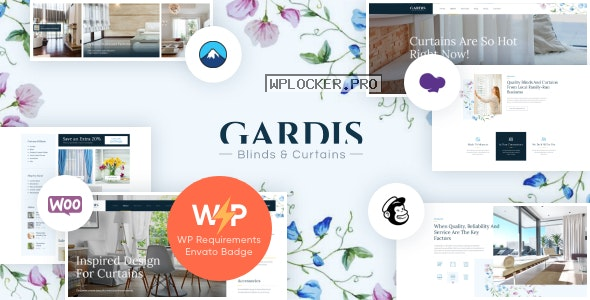 Gardis v1.2.3 – Blinds and Curtains Studio & Shop WordPress Theme