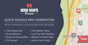 Hero Maps Premium v2.3.0 – Responsive Google Maps Plugin