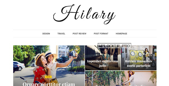 Hilary v1.2 – Flexible WordPress Magazine News Blog Theme