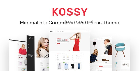Kossy v1.24 – Minimalist eCommerce WordPress Theme