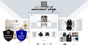 Minimal Shop v2.2 – WooCommerce Theme