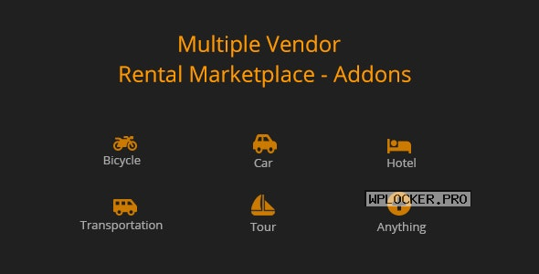 Multiple Vendor for Rental Marketplace in WooCommerce (add-ons) v1.0.0