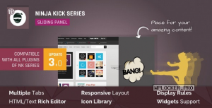 Ninja Kick: Sliding Panel for WordPress v3.0.16