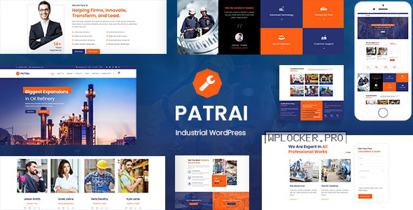 Patrai Industry v1.8 – Industrial WordPress