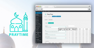 PrayTimes v1.0.1 – Islamic Prayer Time WordPress Plugin