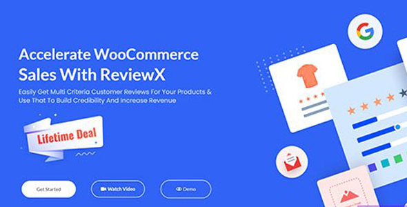 ReviewX Pro v1.3.5 – Accelerate WooCommerce Sales With ReviewX NULLEDnulled