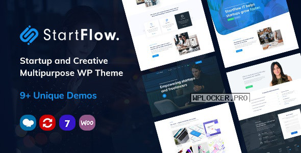 Start Flow v1.11 – Startup and Creative Multipurpose WordPress Theme