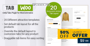 TabWoo v1.0.8 – Custom Product Tabs for WooCommerce