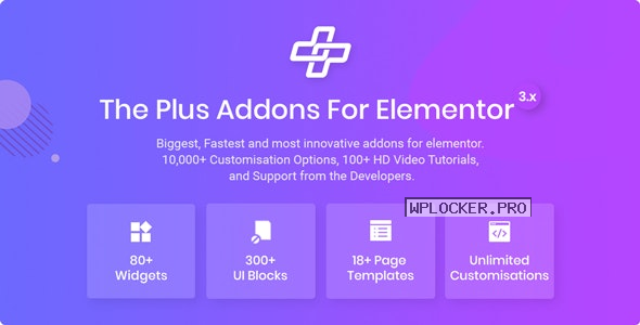 The Plus v4.1.3 – Addon for Elementor Page Builder WordPress Plugin