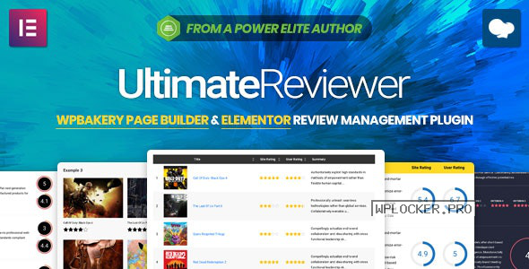 Ultimate Reviewer v2.8.1 – Elementor & WPBakery Page Builder Addon