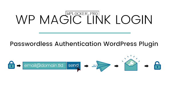 WP Magic Link Login v1.5.7 – Passwordless Authentication WordPress Plugin