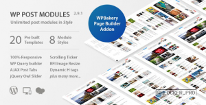 WP Post Modules for NewsPaper and Magazine Layouts v2.9.1