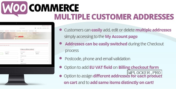 WooCommerce Multiple Customer Addresses v18.5
