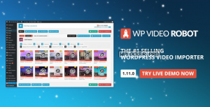 WordPress Video Robot Plugin v1.11.1