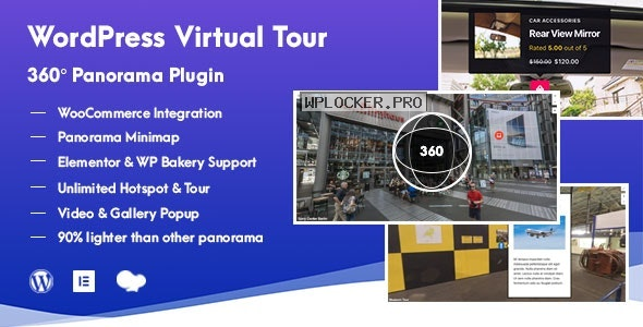 WordPress Virtual Tour 360 Panorama Plugin v1.0.7