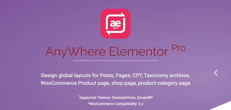 AnyWhere Elementor Pro v2.25 – Global Post Layouts nullednulled