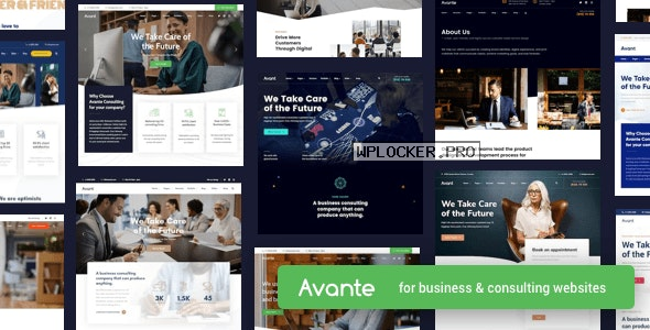 Avante v2.3.1 – Business Consulting WordPress