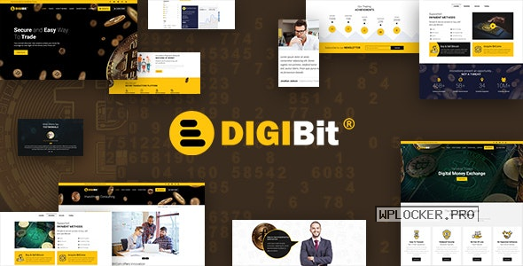 DigiBit v2.0 – Cryptocurrency Mining WordPress Theme