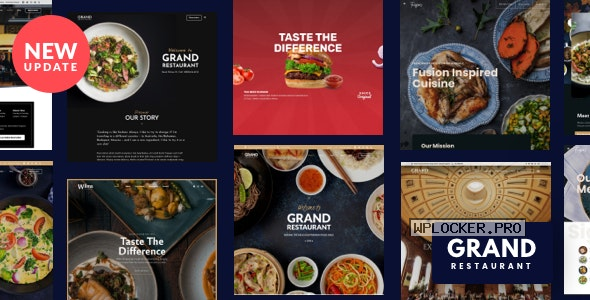 Grand Restaurant v6.0 – Restaurant Cafe Theme