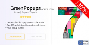 Green Popups (formerly Layered Popups) v7.1.8 – Popup Plugin for WordPress